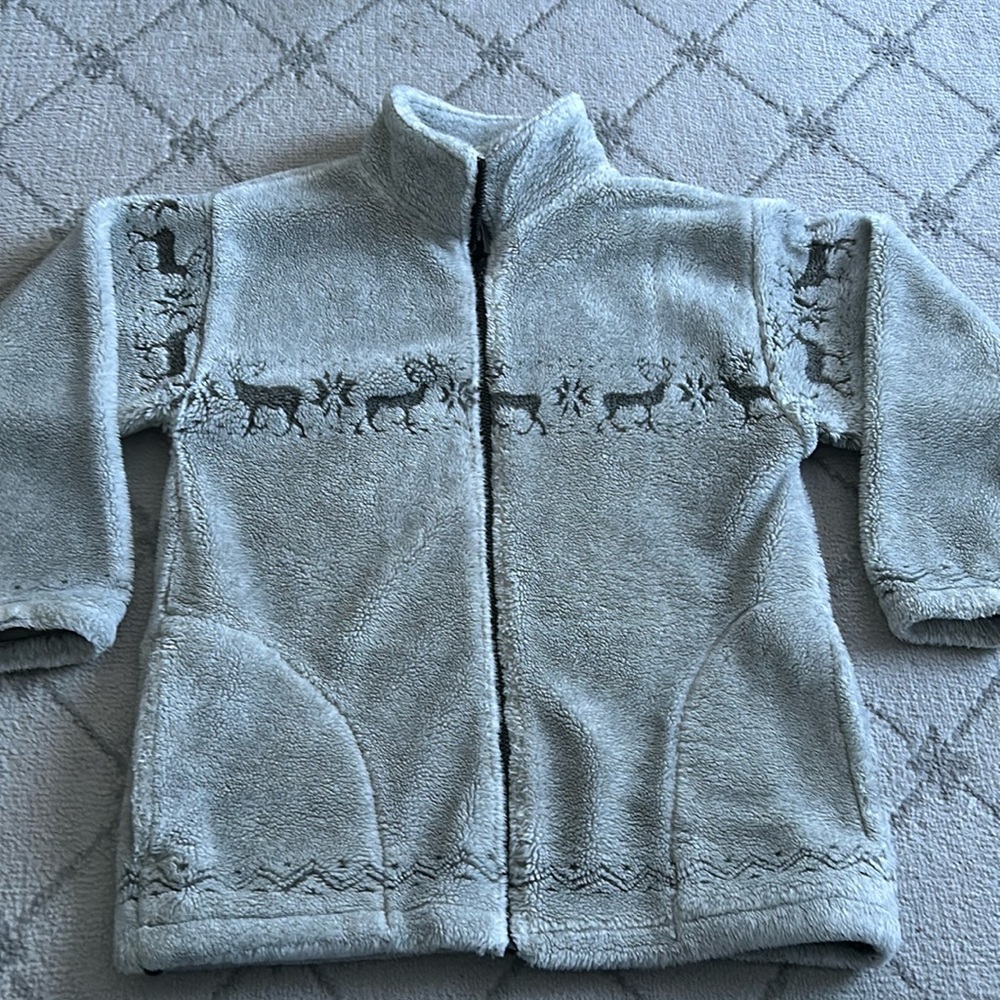 Vintage black mountain fleece